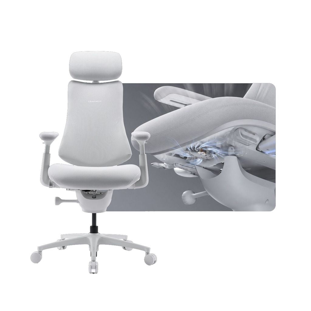LiberNovo Omni Pro Dynamic Ergonomic Chair 48cm - Glacier