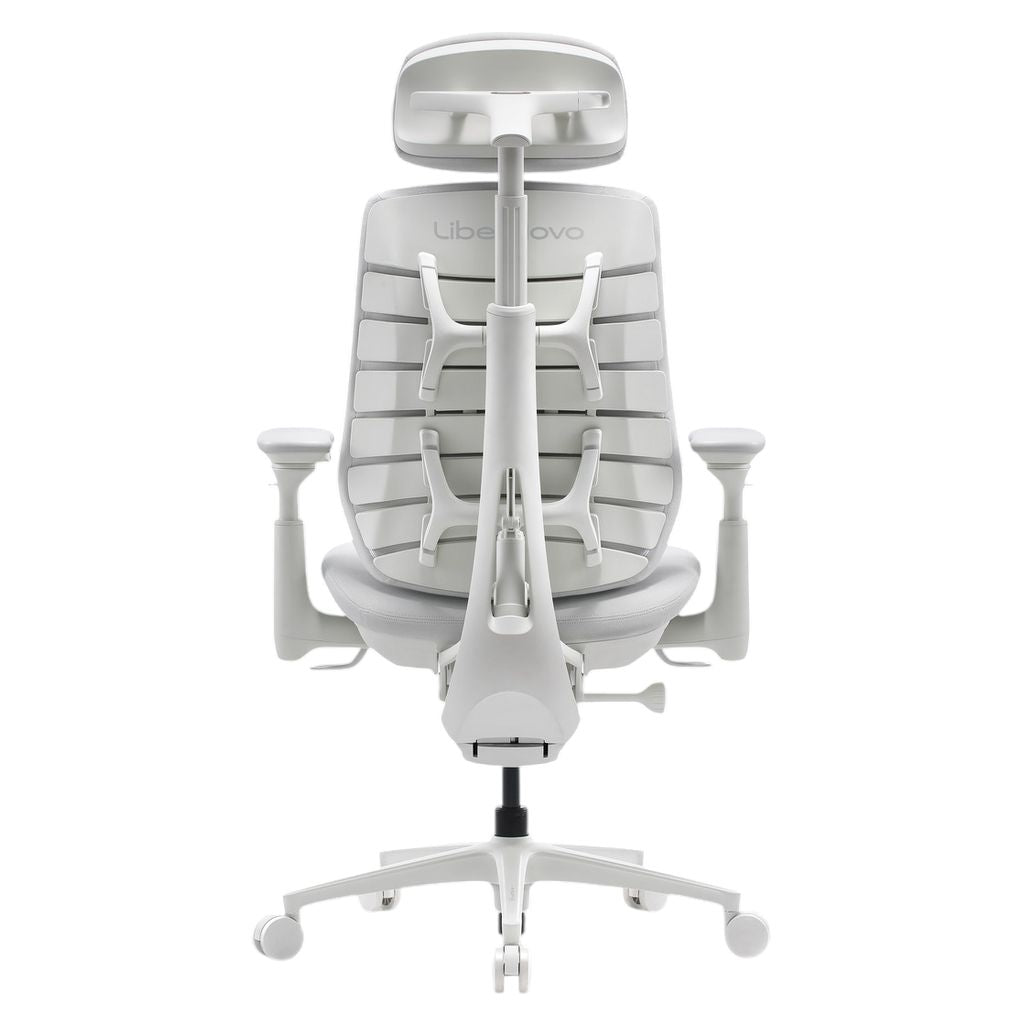 LiberNovo Maxis Airflow Big & Tall Dynamic Ergonomic Chair - Glacier