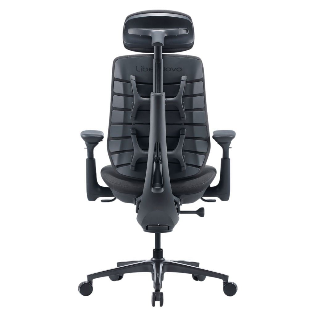 LiberNovo Maxis Airflow Big & Tall Dynamic Ergonomic Chair - Graphite
