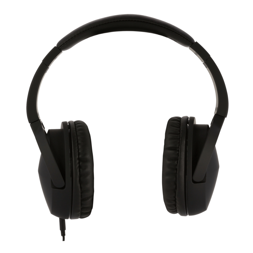 Moki Nero Headphones with Mic - Black