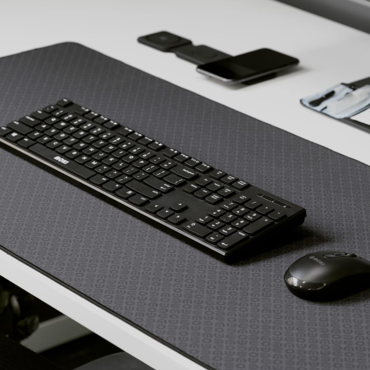 Moki Desk Mat - Black