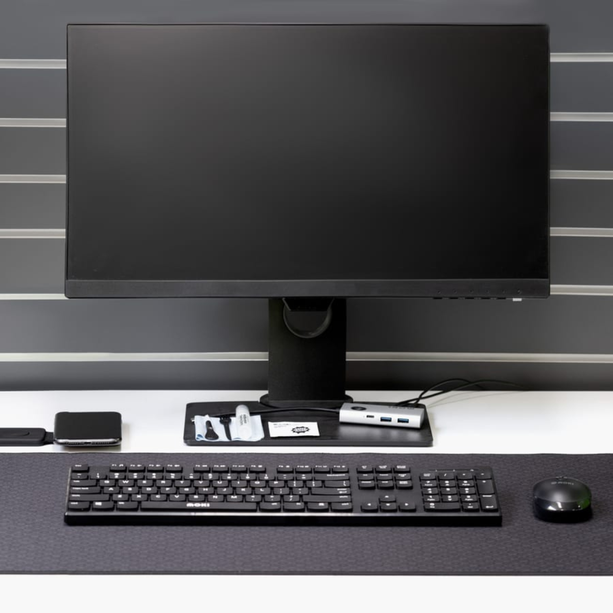 Moki Desk Mat - Black