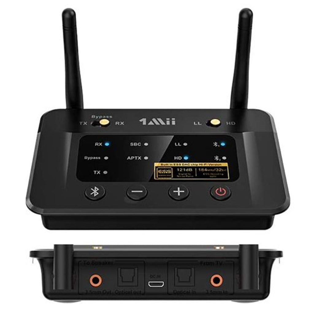 1Mii B03 Pro Bluetooth 5.0 Transmitter Receiver ESS DAC AptX Optical(B03-PRO) - 1