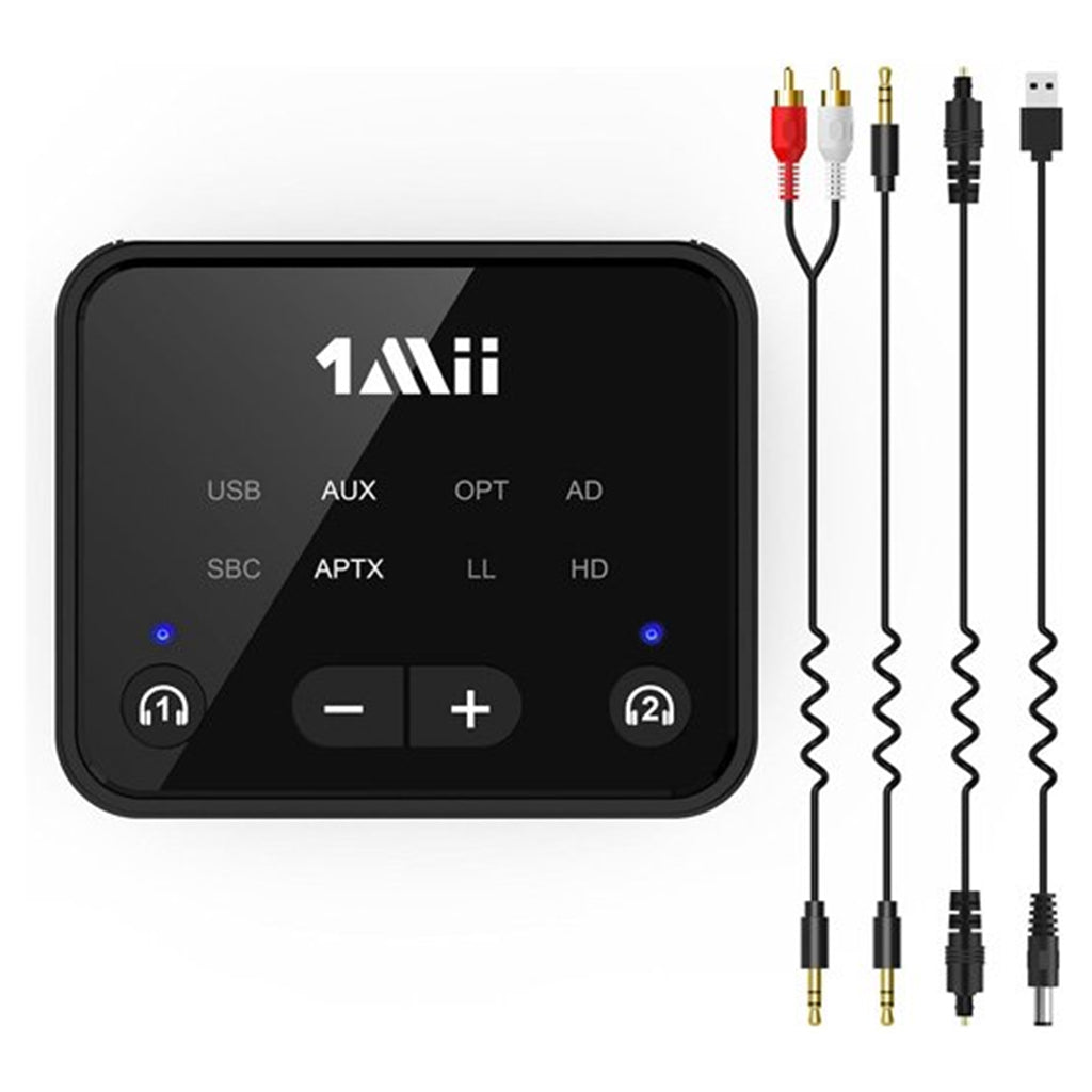 1Mii B06T6 Bluetooth 5.3 Transmitter to 2 Wireless Headphones(B06T6) - 2