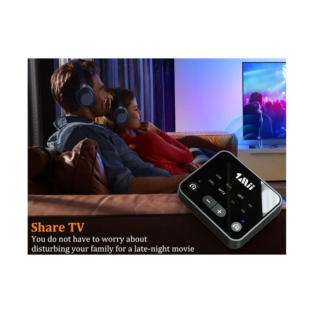 1Mii B06T6 Bluetooth 5.3 Transmitter to 2 Wireless Headphones(B06T6) - 6