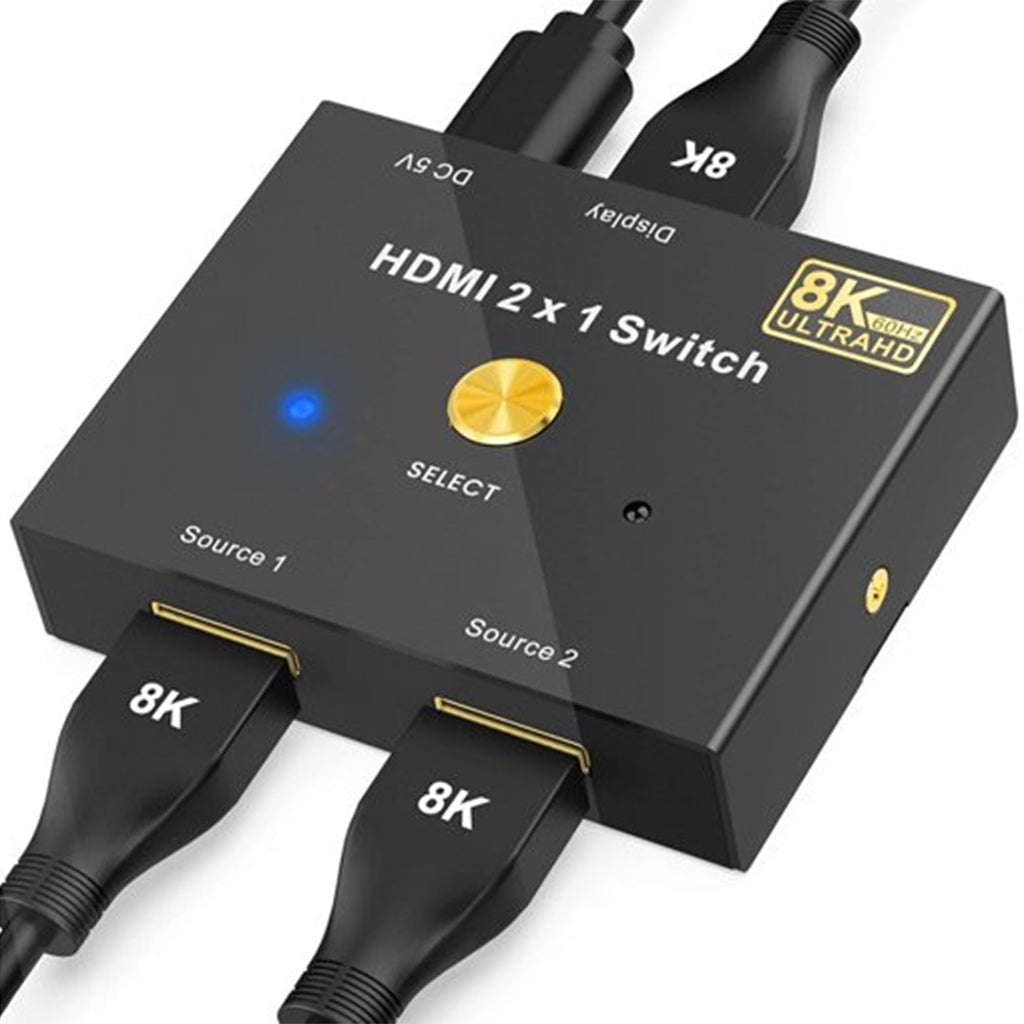 1Mii H2Pro Two In One Out 8K HDMI Switch 4k@120hz Splitter(H2-PRO) - 1