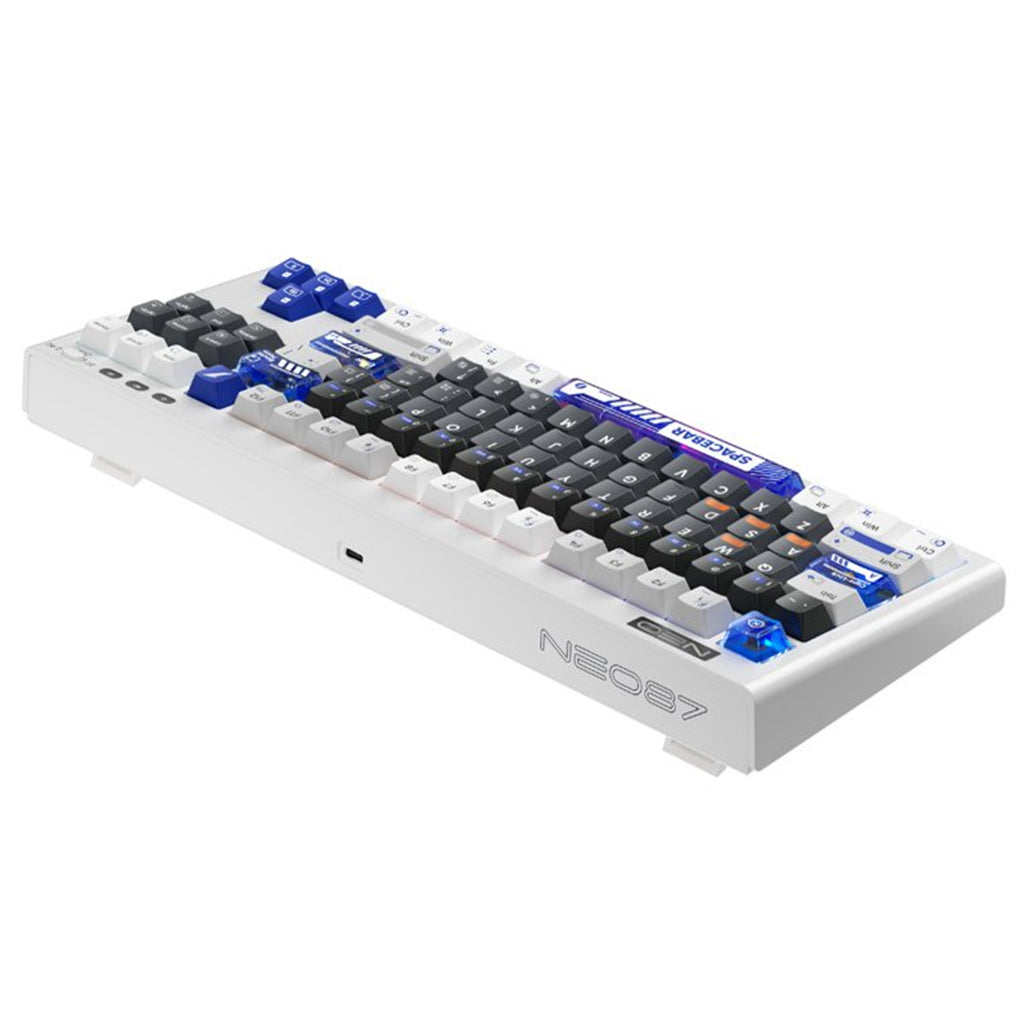 1st Player NEO87 Wireless 3 Mode Mechanical Keyboard - Thunderstorm(NEO87-BT-TS) - 3