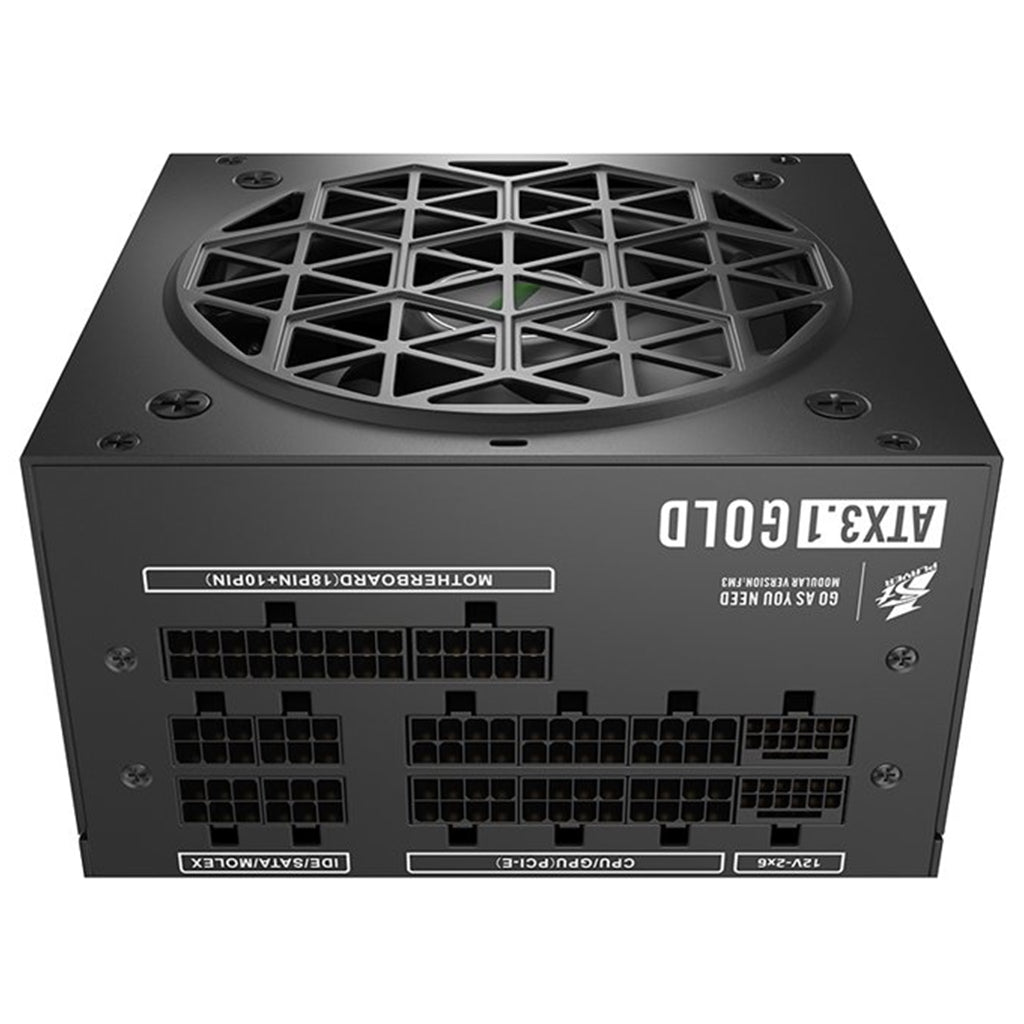 1st Player NGDP ATX 3.1 80+ Plus Gold 850W Modular Power Supply Black(NGDP-GLD-850-BK-AU) - 4