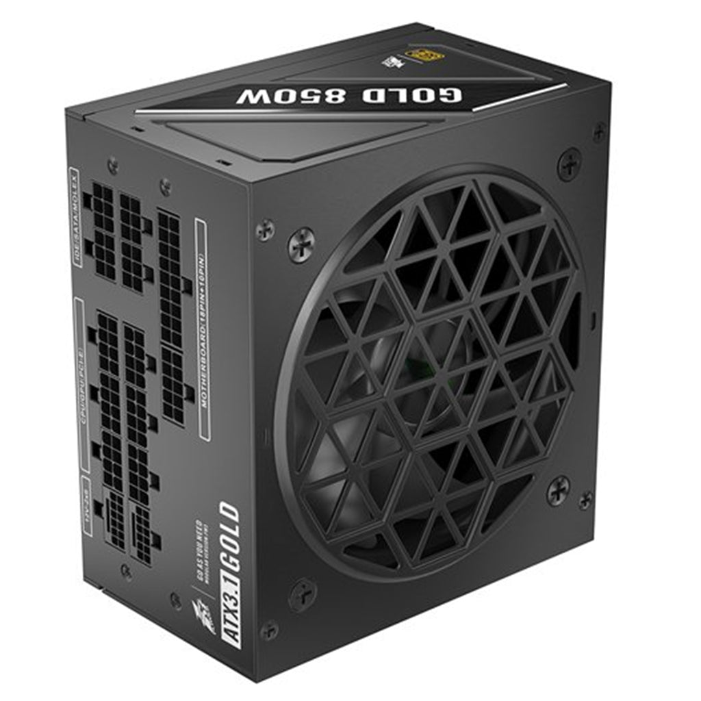 1st Player NGDP ATX 3.1 80+ Plus Gold 850W Modular Power Supply Black(NGDP-GLD-850-BK-AU) - 2