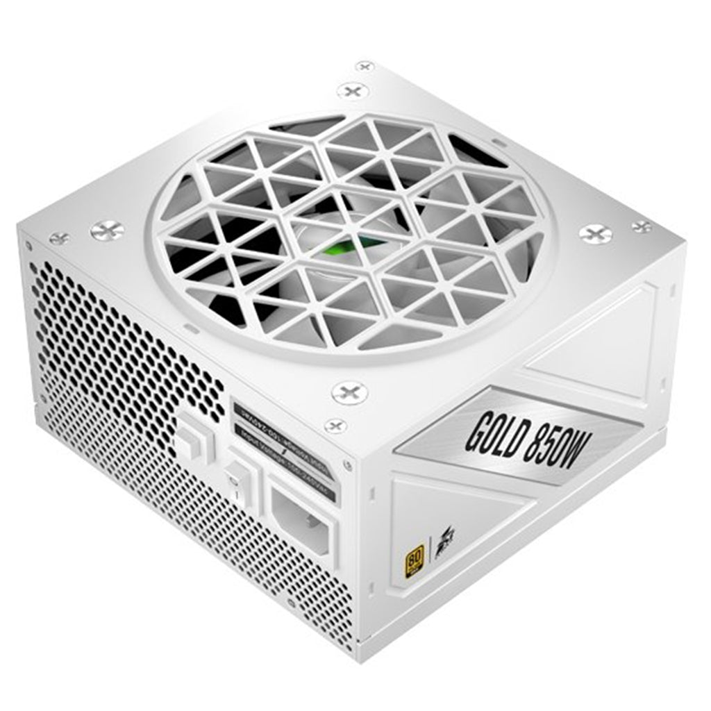 1st Player NGDP ATX 3.1 80+ Plus Gold 850W Modular Power Supply White(NGDP-GLD-850-WH-AU) - 1
