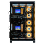 Mwave x Thermaltake CAPO X Onyx Gaming PC - Ryzen 7 7800X3D / RX 9070 XT / Black