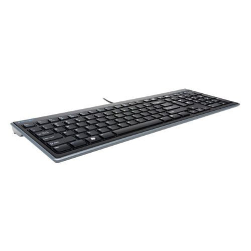 Kensington Advance Fit Slim Wired Keyboard - Black(72357) - 1