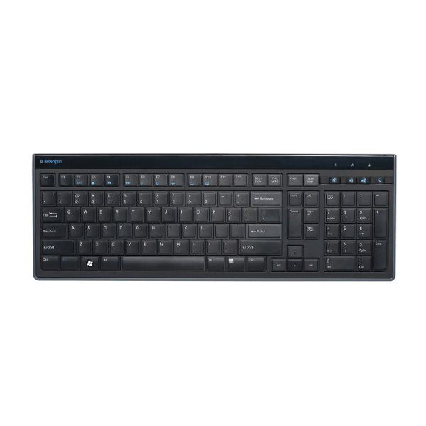 Kensington Advance Fit Slim Wired Keyboard - Black(72357) - 2