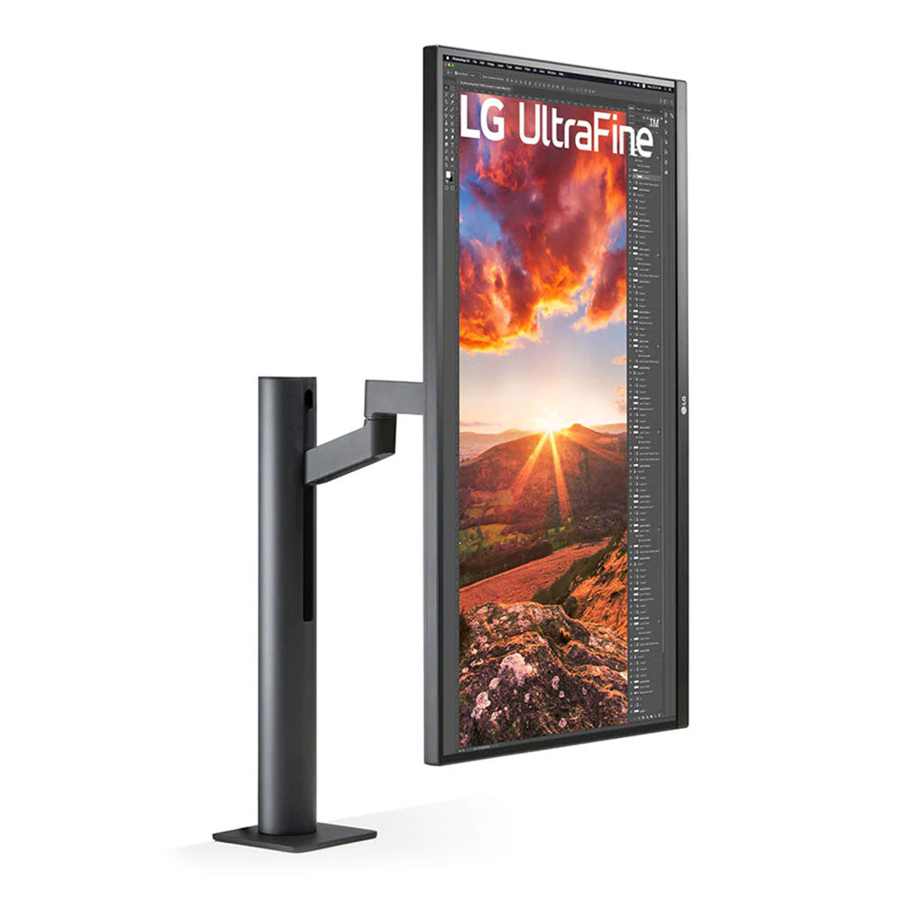 LG 27BN88U-B UltraFine Ergo 27" 4K UHD HDR400 sRGB 99% IPS Business Monitor w/ 60W USB-C(27BN88U-B) - 3