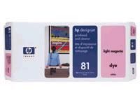 HP 81 Light Magenta Dye Printerhead&Cleaner (C4955A)(C4955A) - 1