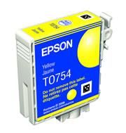 Epson T0754 Yellow Ink Cartridge (T075490)(T075490) - 1