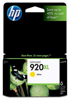 HP 920XL Yellow Officejet Ink Cartridge, 700 pages (CD974AA)(CD974AA) - 1