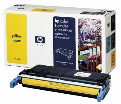 HP Yellow Toner compatible with 5500 (C9732A)(C9732A) - 1