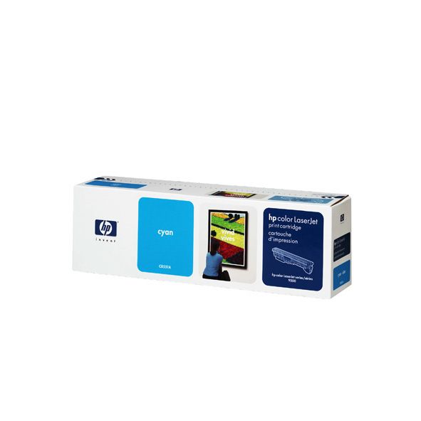 HP Cyan Toner Cartridge 25K pages (C8551A)(C8551A) - 1