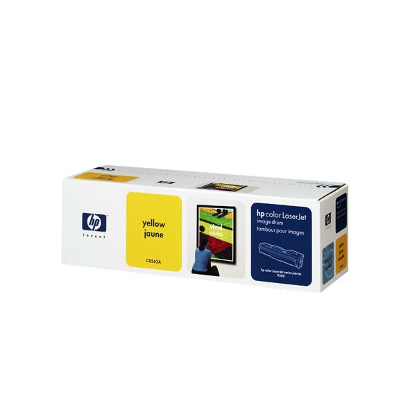 HP Yellow Image Drum compatible with 9500 (C8562A)(C8562A) - 1