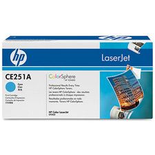 HP Cyan Ink Cartridge for HP CP3520 / CM3530 (CE251A)(CE251A) - 1