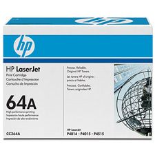 HP 64A LaserJet Black Print Cartridge 10Kpages (CC364A)(CC364A) - 1