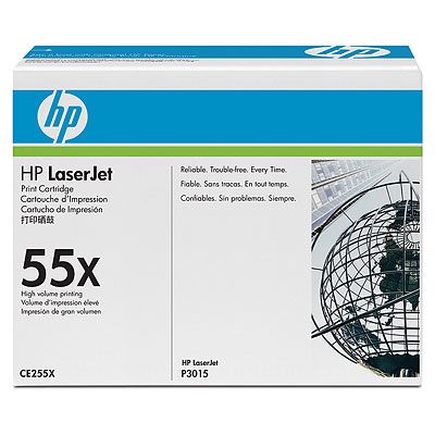 HP 55X LaserJet Black Print Cartridge (CE255X)(CE255X) - 1