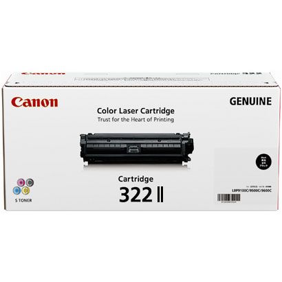 Canon Black High Yield Toner cartridge (CART322BKII)(CART322BKII) - 1