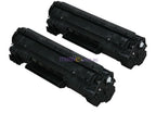 HP 35A Dual Pack Toner cartridge 2 x black 1500 pages(CB435AD) - 1