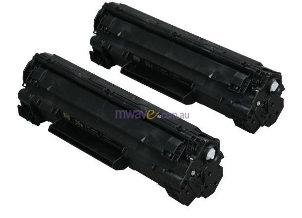 HP 35A Dual Pack Toner cartridge 2 x black 1500 pages(CB435AD) - 1