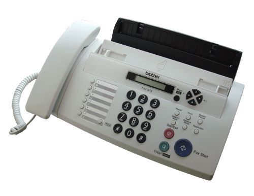 Brother FAX-878 Plain Paper FAX Machine ThermalTransfer(FAX-878) - 1