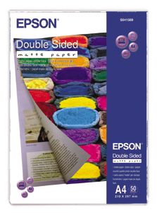 Epson Double Sided Matte Paper A4 50 Sheets (S041569)(S041569) - 1