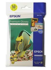 Epson 100x150mm Premium Glossy Photo Paper 50 Sheets (S041729)(S041729) - 1