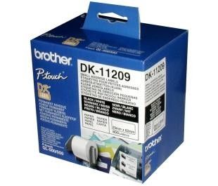 Brother DK-11209 Address labels 29mm x 62mm 800 Labels(DK-11209) - 1