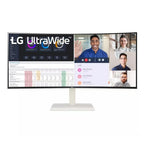 LG UltraWide 38" 144Hz WQHD HDR600 Curved White Gaming Monitor w/ USB-C & KVM(38WR85QC-W) - 1