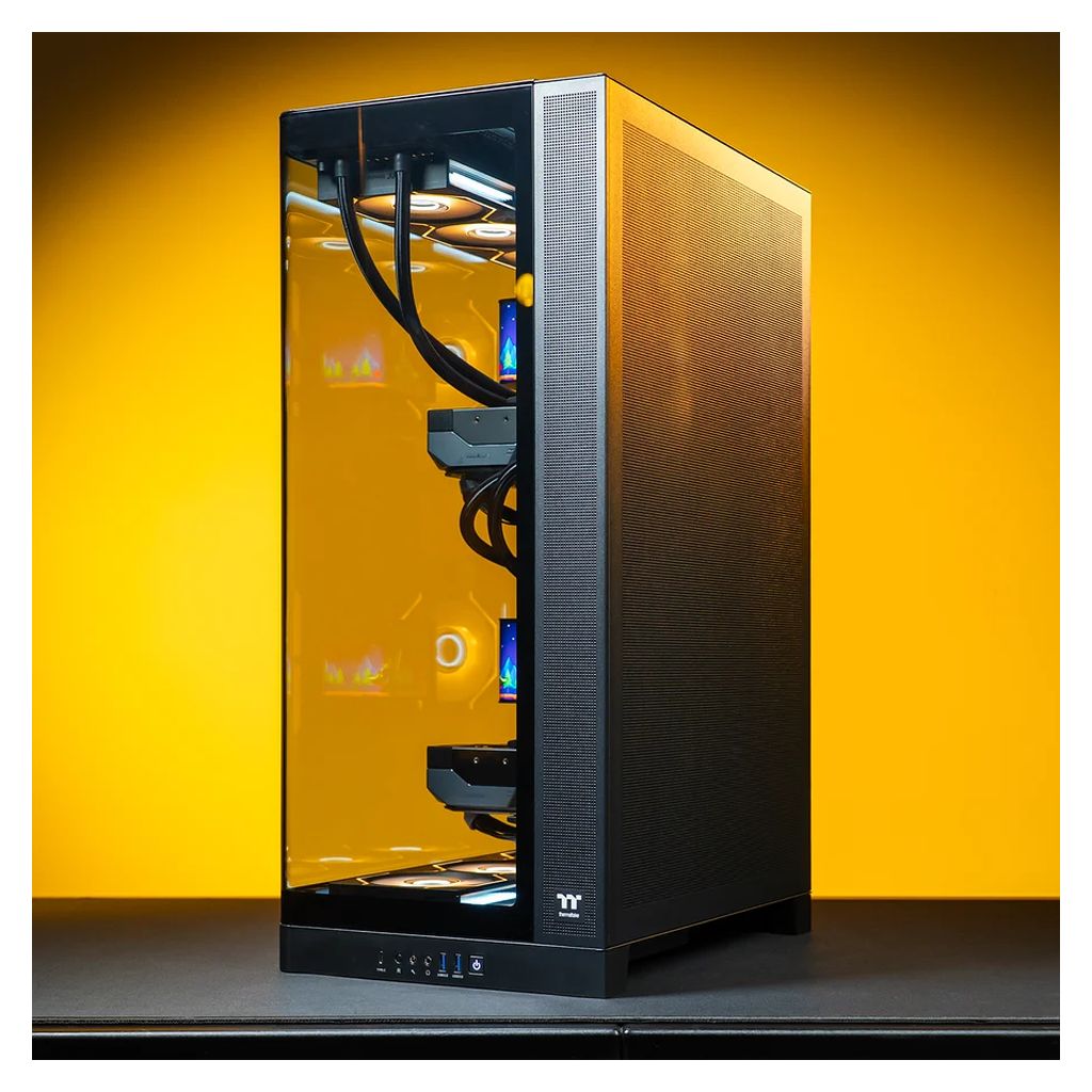 Mwave x Thermaltake CAPO X Onyx Gaming PC - Ryzen 7 7800X3D / RX 9070 XT / Black