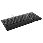 3Dconnexion Ergonomic Keyboard Pro with Detachable Wireless Numpad(3DX-700090) - 3