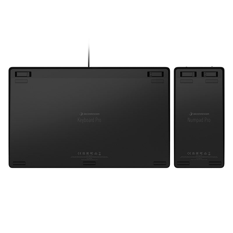 3Dconnexion Ergonomic Keyboard Pro with Detachable Wireless Numpad(3DX-700090) - 4