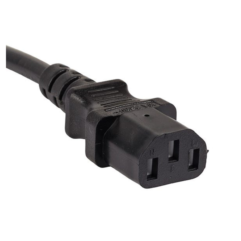 3m IEC C13 to C14 Extension Cable M-F | Black(011.180.1003) - 3