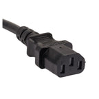 3m IEC C13 to C14 Extension Cable M-F | Black(011.180.1003) - 3