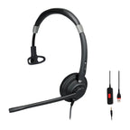 Alcatel-Lucent AH 21 M II Premium Monaural Headset w/ USB-A Connector(3MK08018BA) - 2