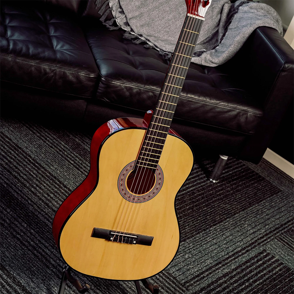3rd Avenue Full Size Classical Guitar Pack - Natural(NM-STX20ANPK) - 2