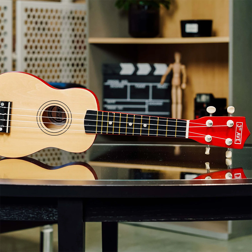 3rd Avenue Soprano Ukulele - Natural(NM-STX40N) - 6