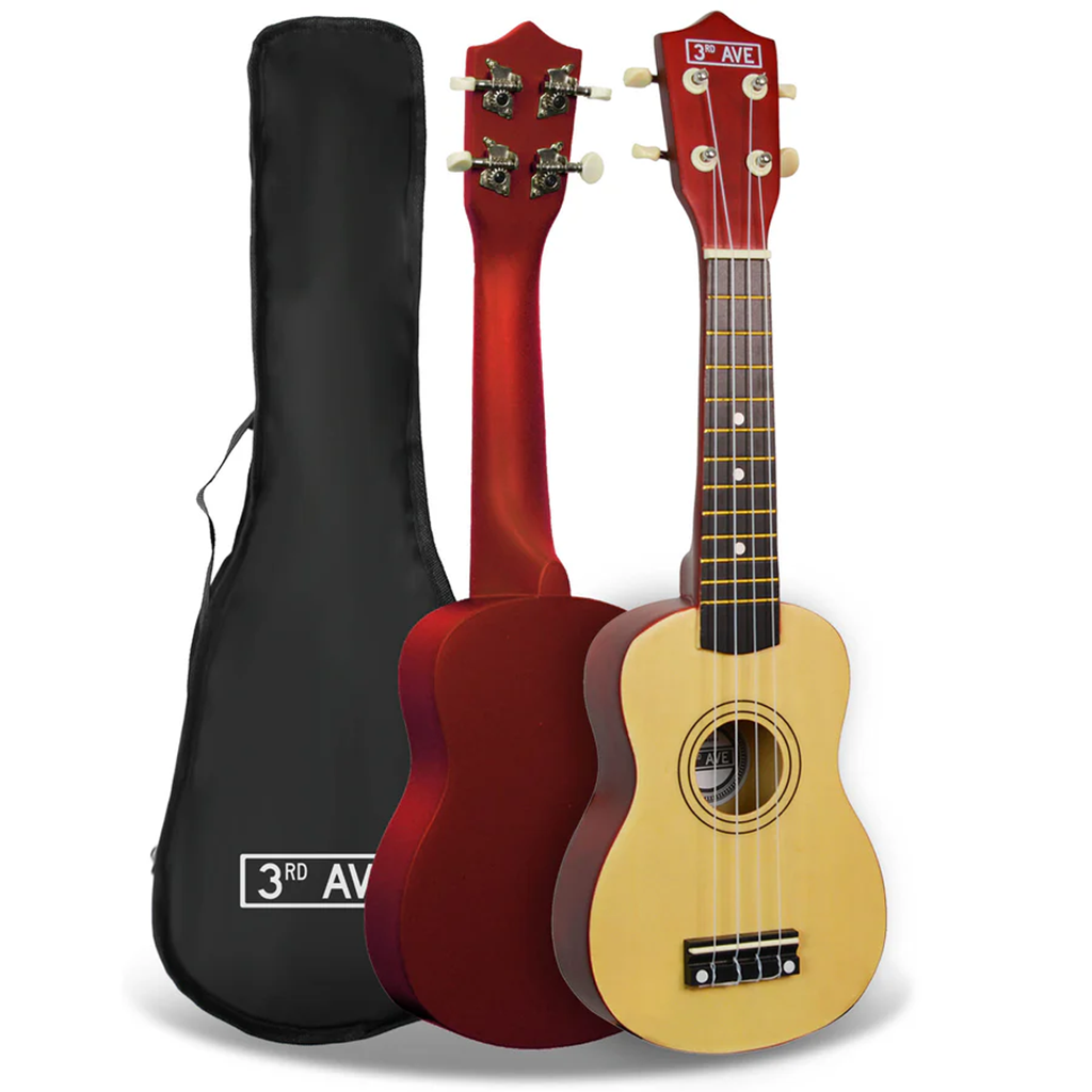 3rd Avenue Soprano Ukulele - Natural(NM-STX40N) - 1