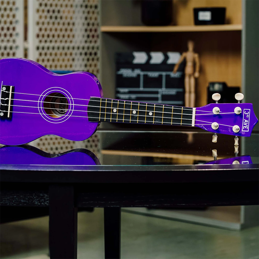 3rd Avenue Soprano Ukulele - Purple(NM-STX40PU) - 2
