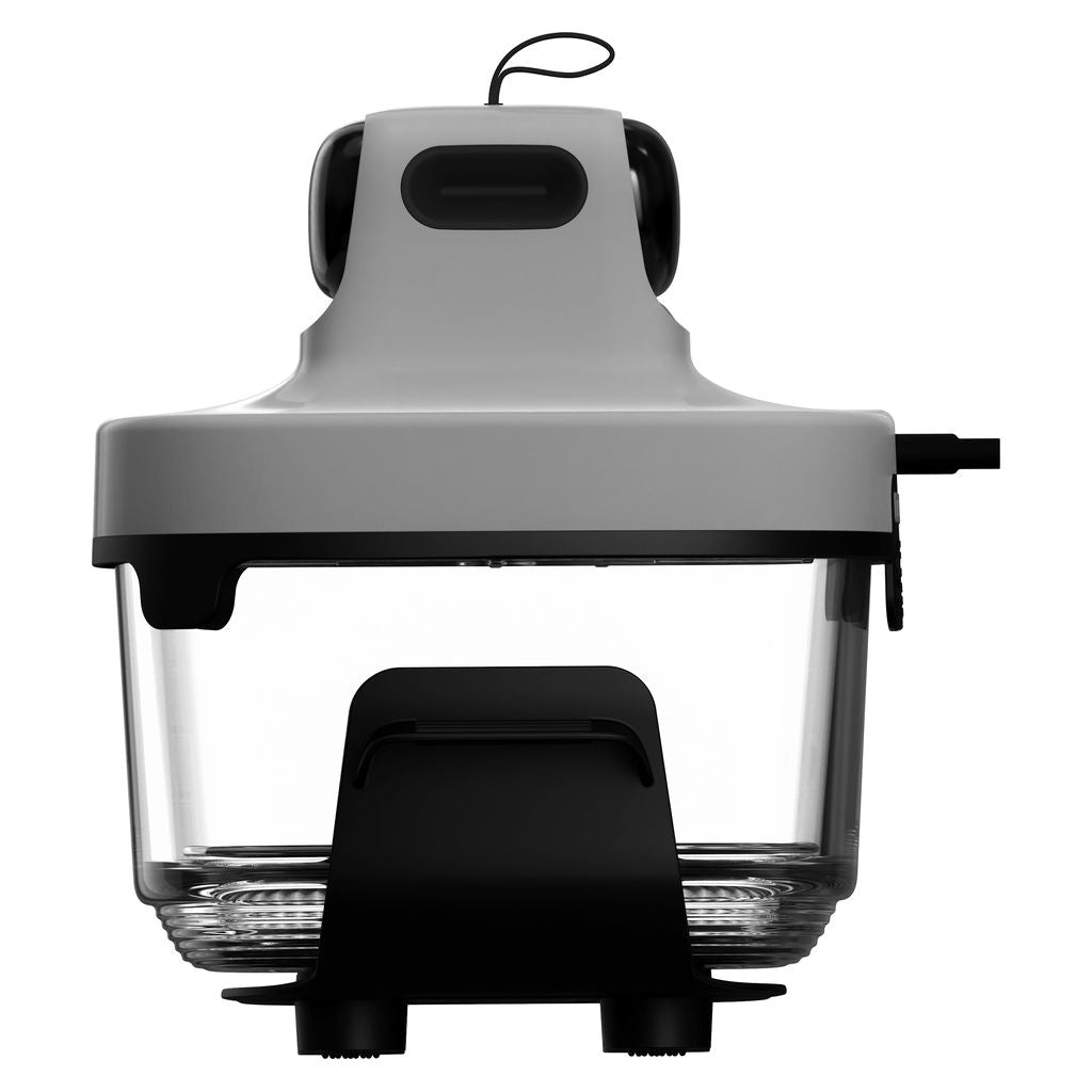 Dreame PT60 5-in-1 Portable Glass Air Fryer with 2.5L & 4.5L Containers - Grey