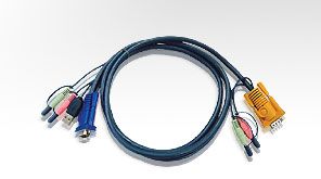 ATEN 2L-5303U USB KVM Cable with 3 in 1 SPHD and Audio - 3.0m(2L-5303U) - 1