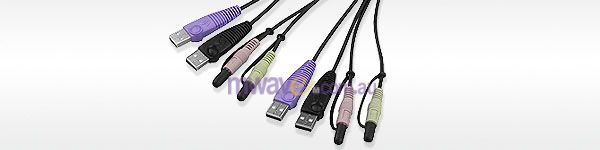 ATEN CS682 2 Port USB DVI/Audio Cable KVM Switch with Remote Port Selector(CS682-AT) - 2