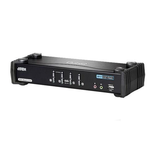 ATEN CS1784A 4 Port USB DVI Dual Link KVMP Switch with USB Hub and Audio(CS1784A-AT-U) - 1