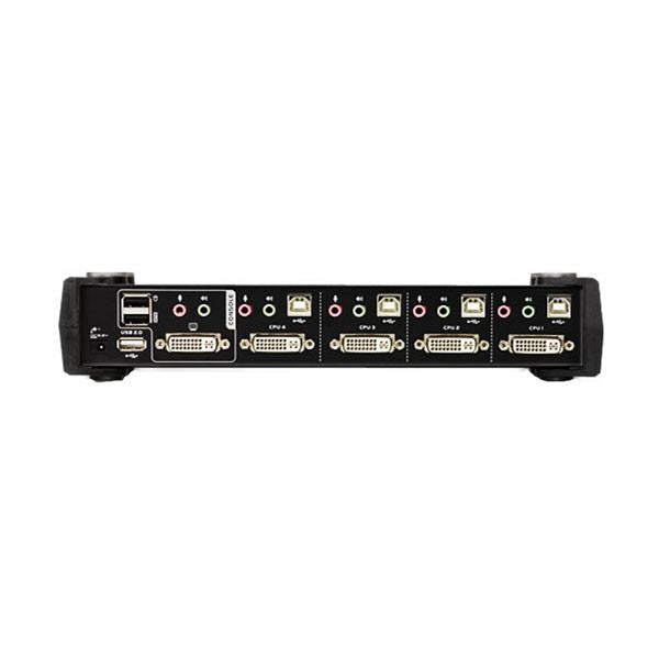 ATEN CS1784A 4 Port USB DVI Dual Link KVMP Switch with USB Hub and Audio(CS1784A-AT-U) - 2